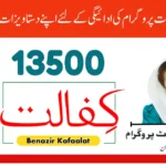 BISP Kafalat 13500 Payment