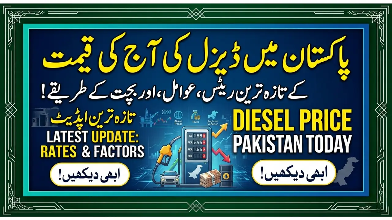 Diesel Price in Pakistan Today